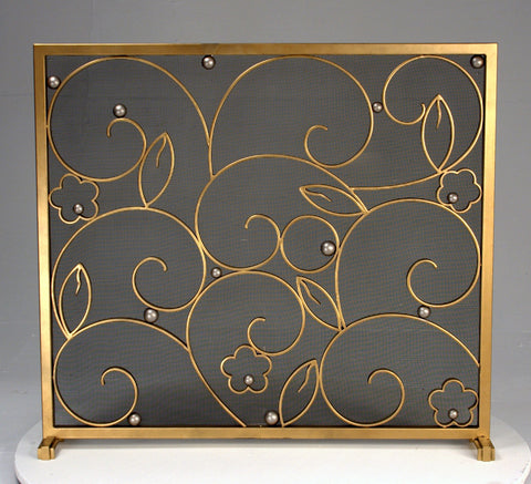 Edgar Brandt Art Deco Foyer firescreen