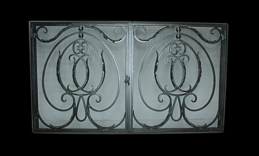 Rodeo  Fireplace Screen Door