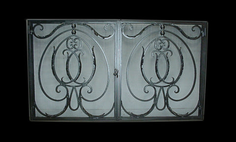 Rodeo  Fireplace Screen Door