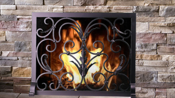 Barcelona Fireplace Screen Door