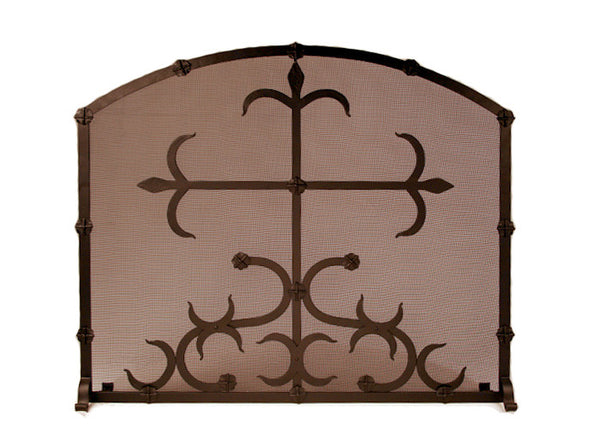 Camelot Fireplace Screen Door