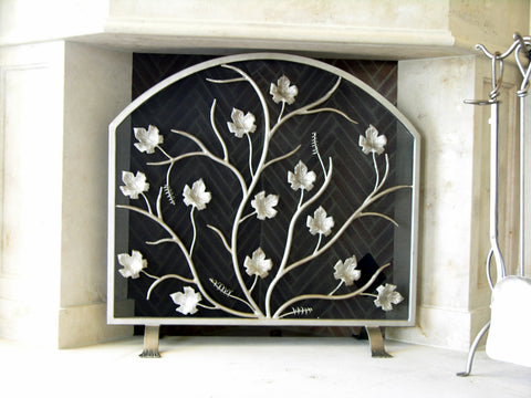 Frees tanding April Shower  Fireplace Screen