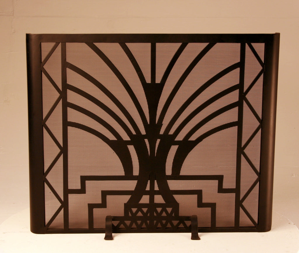 Standing Art Deco  Fireplace Screen