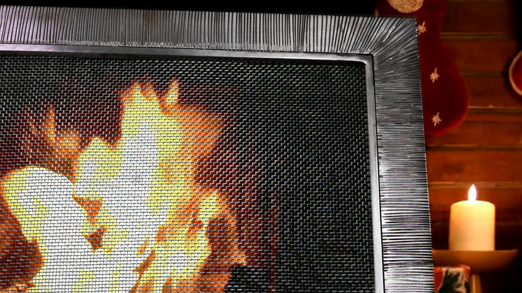 Aspen Freestanding Fireplace Screen